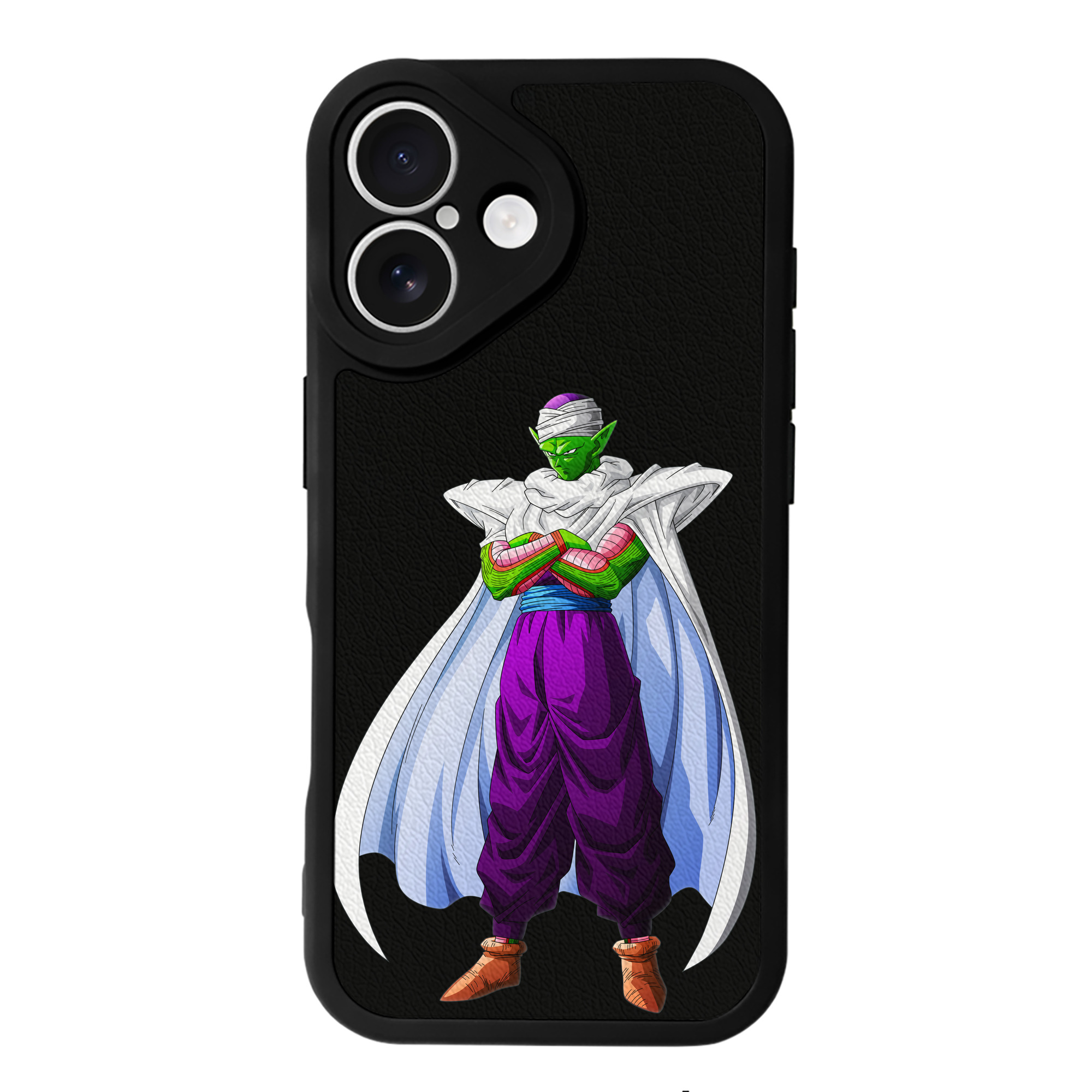 （画像用） ドラゴンボール ピッコロ DRAGON BALL Piccolo 【iPhone 16シリーズ対応】シリコンスマホケース（レザー調） 材質：シリコン